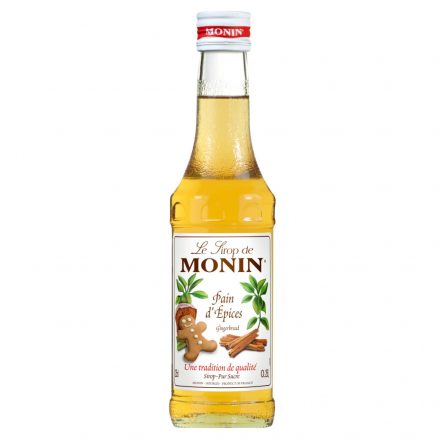 MONIN Perníkový sirup s cukrom 0,25 l